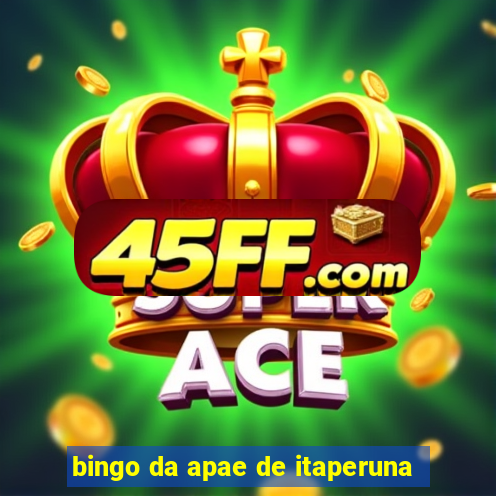 bingo da apae de itaperuna